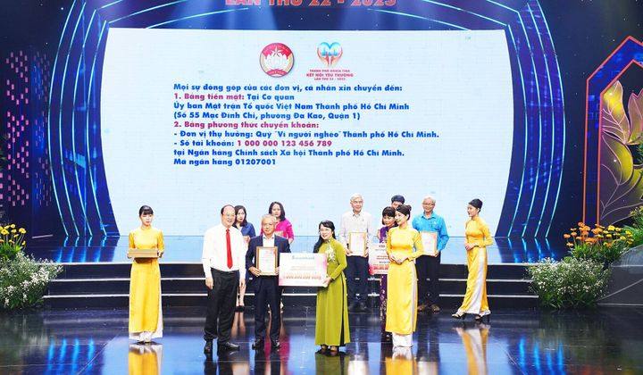 Sacombank tiếp tục ủng hộ quỹ “Vì người nghèo” của TP. Hồ Chí Minh