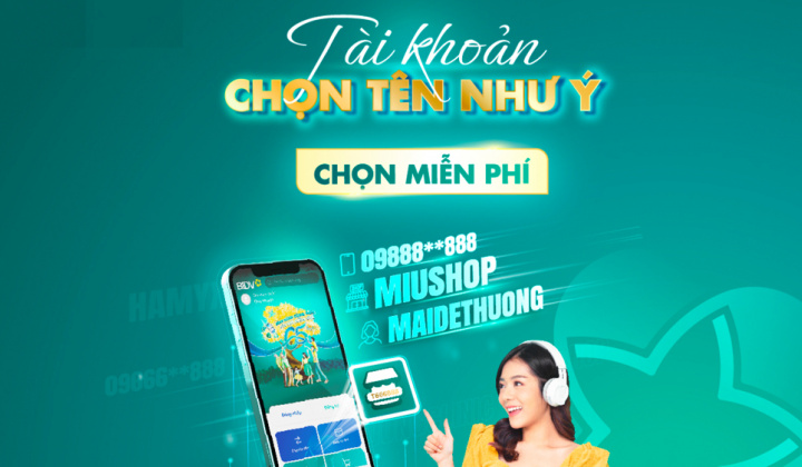Cách đặt số tài khoản ngân hàng theo số điện thoại