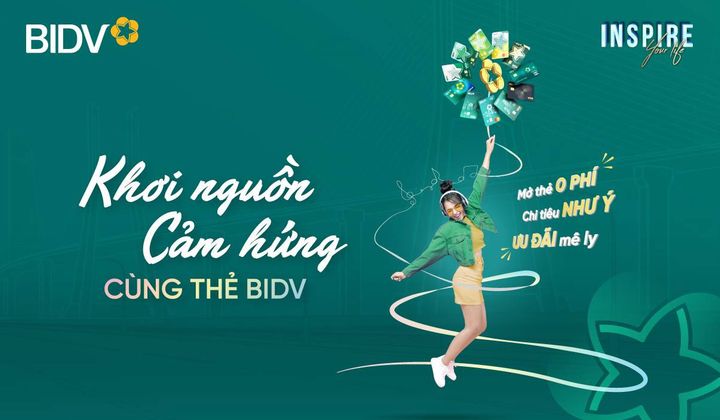 BIDV ưu đãi khách hàng mở mới thẻ tín dụng quốc tế