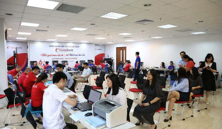 Co-opbank đồng hành chương trình hiến máu tình nguyện