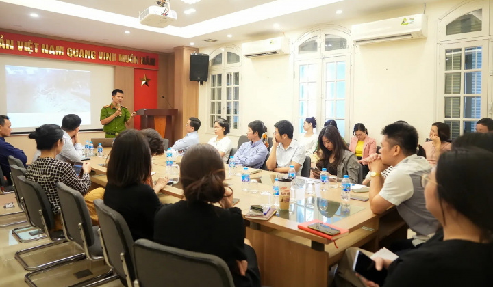 Hiệp hội Ngân hàng Việt Nam tập huấn nghiệp vụ PCCC & CNCH cho cán bộ, nhân viên