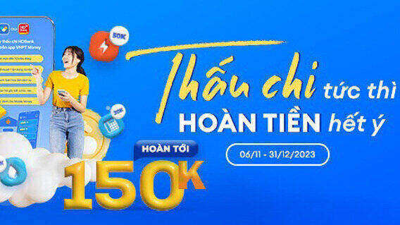 Hoàn tiền tới 150k khi thanh toán qua ví VNPT Money