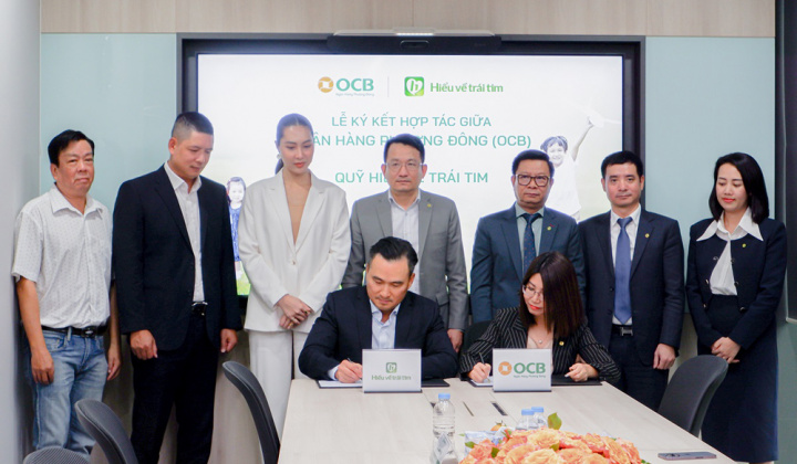 OCB tiếp tục đồng hành cùng Quỹ Hiểu về trái tim