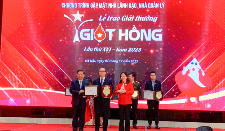 Vietcombank được vinh danh hoạt động thiện nguyện