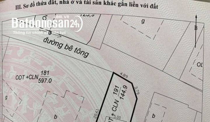 GPBank Quảng Ninh bán đấu giá bất động sản tại tỉnh Quảng Ninh, giá khởi điểm hơn 1,8 tỷ đồng