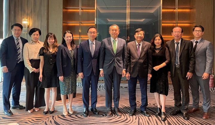 Hiệp hội Ngân hàng Việt Nam tiếp, làm việc với Bộ Dịch vụ Tài chính và Ngân khố Hồng Kông (Trung Quốc)