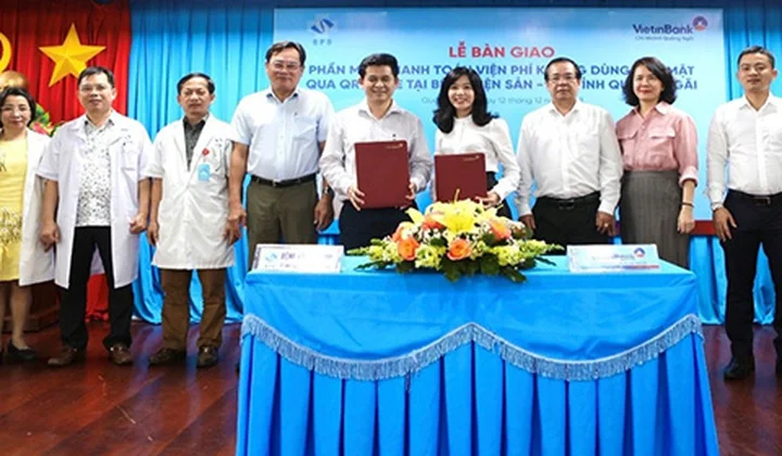 VietinBank Quảng Ngãi triển khai thanh toán viện phí qua QR Code động