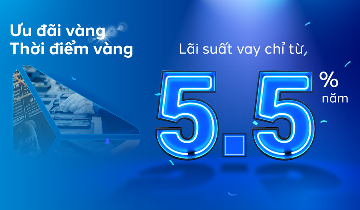 BVBank triển khai gói vay ưu đãi 3.000 tỷ đồng, lãi suất chỉ từ 5.5%/năm