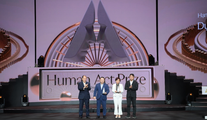 Nền tảng mạng xã hội thiện nguyện của MB được vinh danh tại Human Act Prize 2023