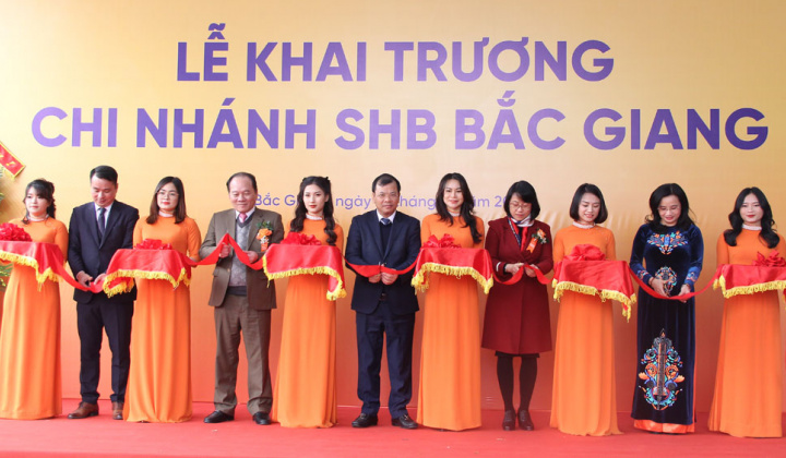 Ngân hàng SHB khai trương chi nhánh SHB Bắc Giang