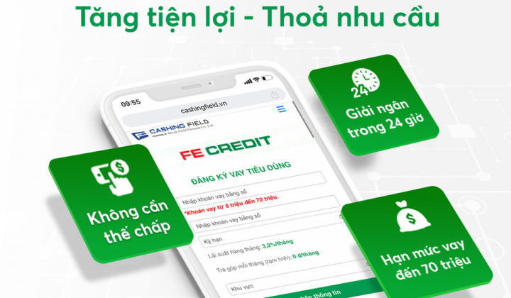 FE CREDIT hợp tác với Break Field Việt Nam quảng bá sản phẩm tài chính tiêu dùng