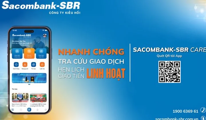 Sacombank-SBR Care ra mắt ứng dụng chăm sóc khách hàng thông minh