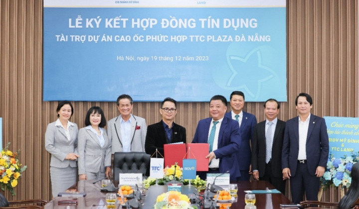 BIDV Mỹ Đình tài trợ vốn cho dự án cao ốc phức hợp TTC Plaza Đà Nẵng