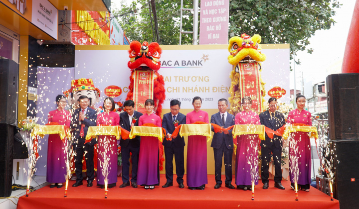 Bac A Bank khai trương chi nhánh mới tại Điện Biên