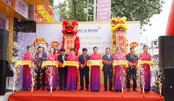 Bac A Bank khai trương chi nhánh mới tại Điện Biên