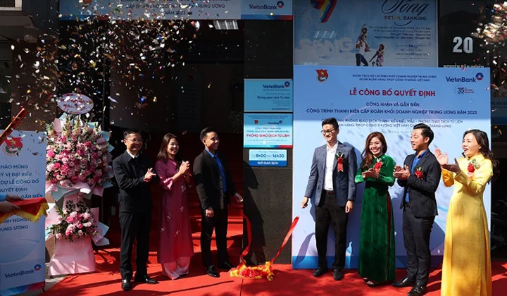 VietinBank Thăng Long có 'phòng giao dịch kiểu mẫu'