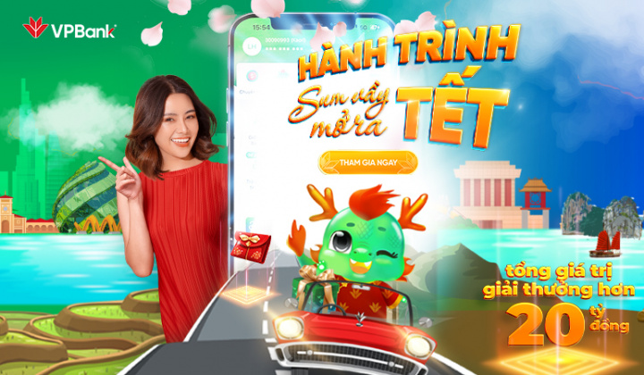 VPBank dành hơn 20 tỷ đồng tri ân khách hàng dịp năm mới