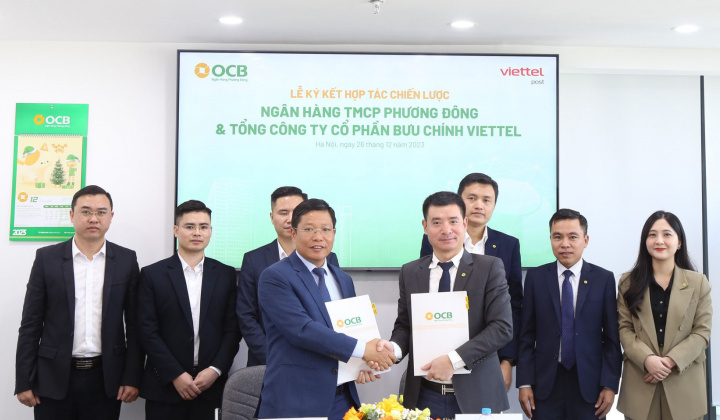 OCB hợp tác chiến lược với Viettel Post