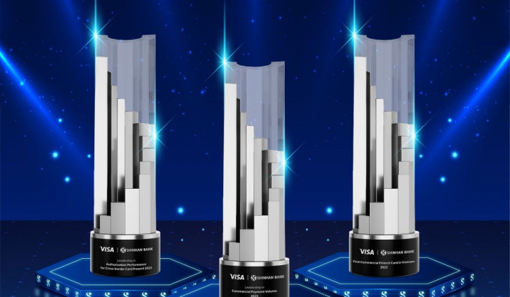 Ngân hàng Shinhan Việt Nam đón nhận liên tiếp ba giải thưởng năm 2023