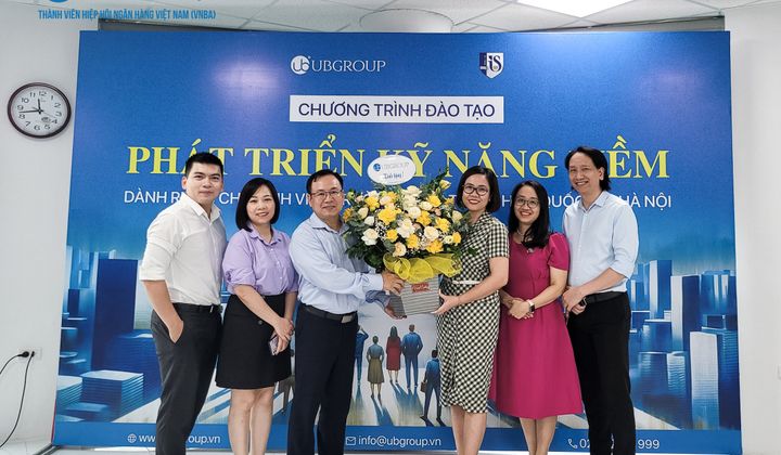 UB Group đào tạo kỹ năng mềm cho sinh viên Đại học Quốc gia Hà Nội