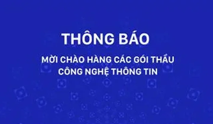 SCB mời thầu chào giá 4 gói công nghệ thông tin