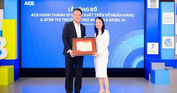 ACB hoàn thành Khung Quản lý rủi ro Lãi suất và thị trường theo chuẩn quốc tế