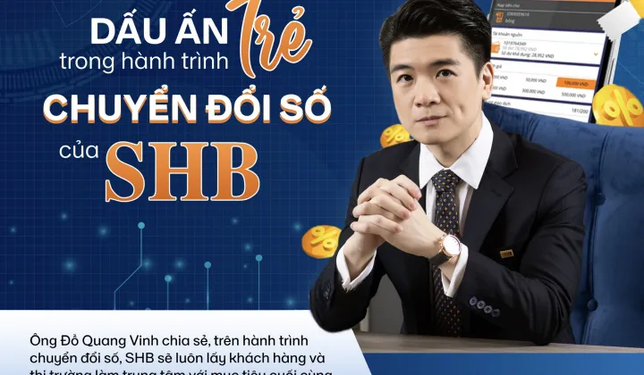 Dấu ấn trẻ trong hành trình chuyển đổi số của SHB