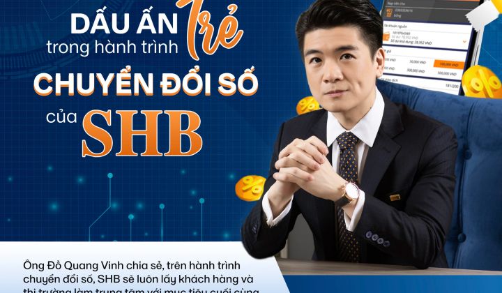 Dấu ấn trẻ trong hành trình chuyển đổi số của SHB