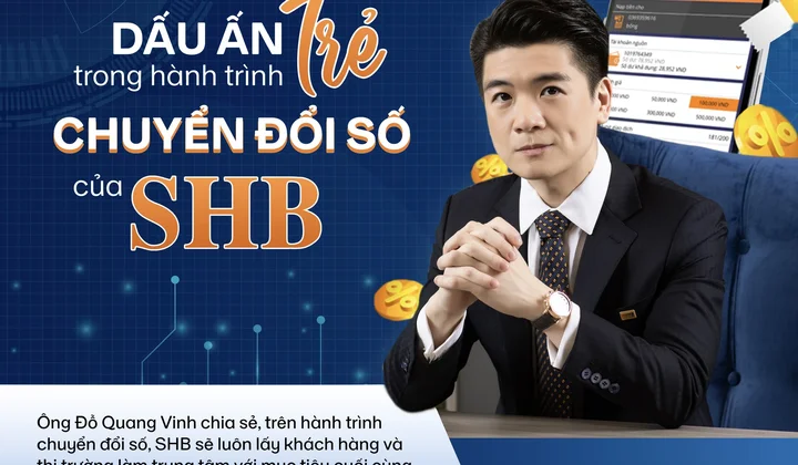 Dấu ấn trẻ trong hành trình chuyển đổi số của SHB