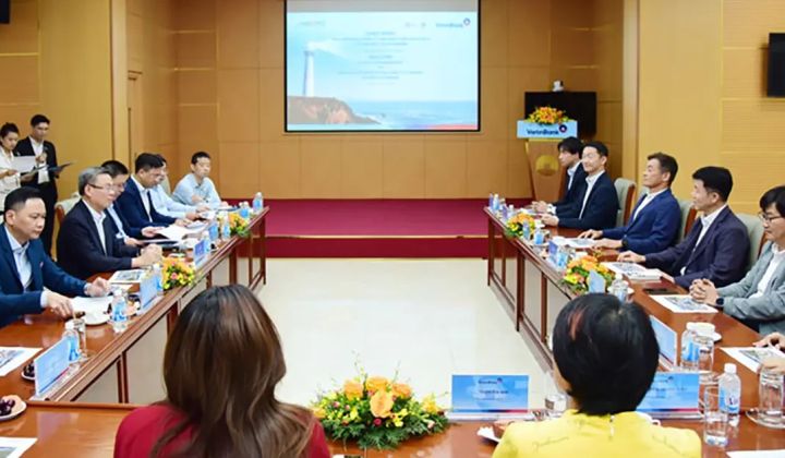 Ngân hàng VietinBank tiếp Đoàn Công tác Công ty TNHH Điện Nghi Sơn 2