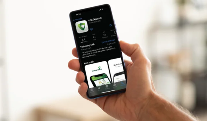 Vietcombank ra mắt VCB Digibank phiên bản 5.5.5 với nhiều tính năng mới