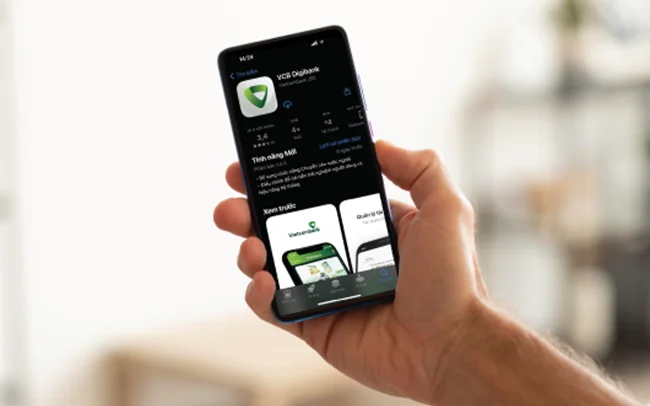 Vietcombank ra mắt VCB Digibank phiên bản 5.5.5 với nhiều tính năng mới