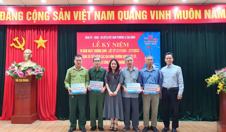 Hiệp hội Ngân hàng Việt Nam tri ân gia đình thương binh, liệt sỹ nhân dịp Kỷ niệm 76 năm Ngày Thương binh, Liệt sĩ