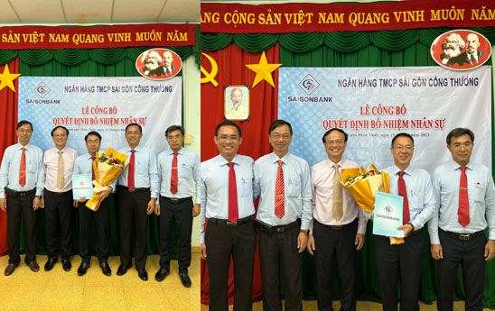 Bổ nhiệm 02 Phó Giám đốc SaiGonBank Bình Thuận