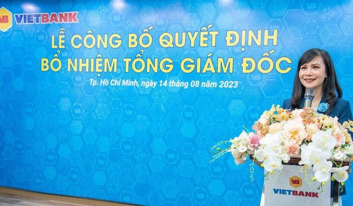 Bà Trần Tuấn Anh được bổ nhiệm làm Tổng giám đốc Vietbank