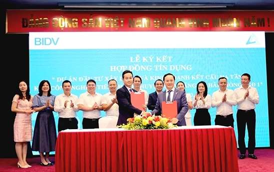 BIDV Hà Nội tài trợ gần 1.300 tỷ đồng cho dự án khu công nghiệp Tiên Thanh - Hải Phòng
