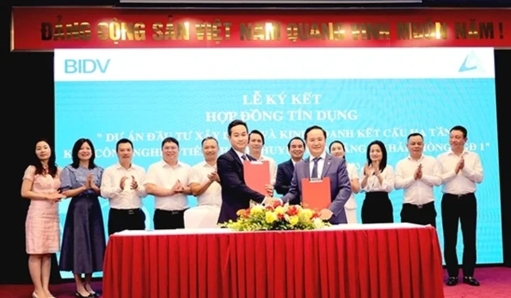BIDV Hà Nội tài trợ gần 1.300 tỷ đồng cho dự án khu công nghiệp Tiên Thanh - Hải Phòng