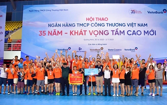 Hội thao toàn hệ thống VietinBank năm 2023
