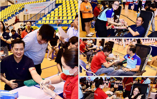 Hơn 3.000 người tham gia Ngày hội hiến máu của VietinBank