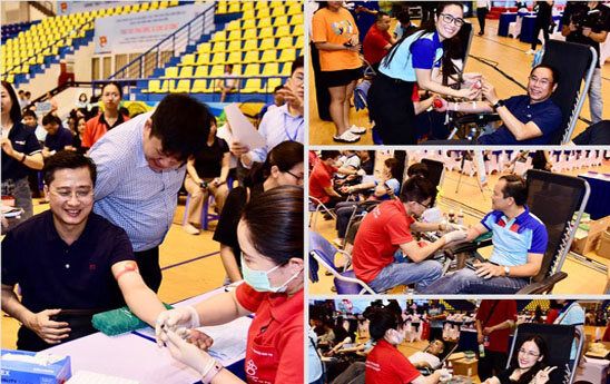 Hơn 3.000 người tham gia Ngày hội hiến máu của VietinBank
