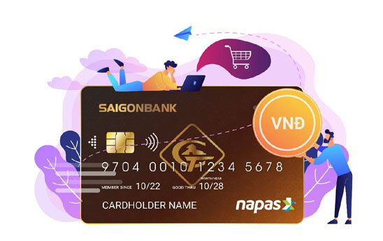 SaiGonBank công bố lãi suất cho vay thấu chi qua thẻ ghi nợ