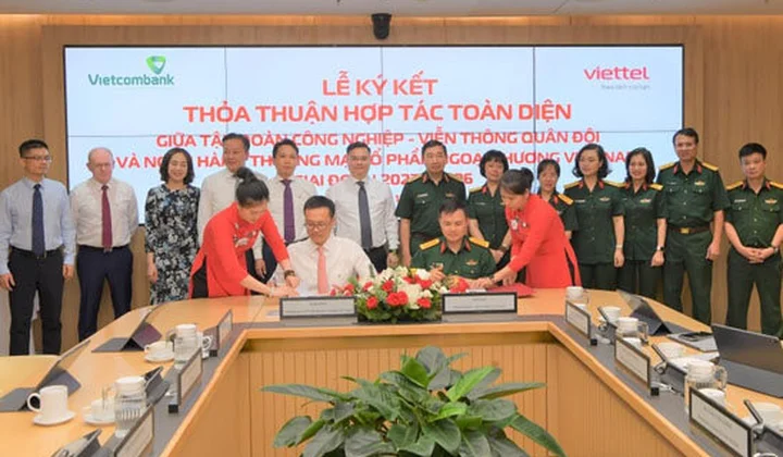 Vietcombank và Viettel ký kết thỏa thuận hợp tác toàn diện giai đoạn năm 2023 - 2026