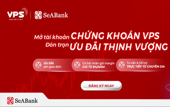 Khách hàng của SeABank nhận ưu đãi khi mở tài khoản VPS