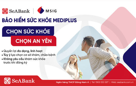 SeABank ra mắt sản phẩm Bảo hiểm "Chọn sức khỏe - Chọn an yên"