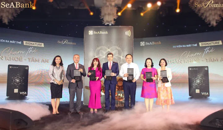 SeABank ra mắt thẻ tín dụng cao cấp Signature dành cho khách hàng ưu tiên