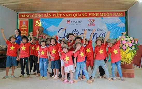 SeABank chia sẻ niềm vui, kết nối những ước mơ của trẻ thơ