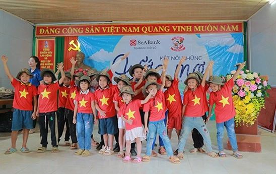 SeABank chia sẻ niềm vui, kết nối những ước mơ của trẻ thơ
