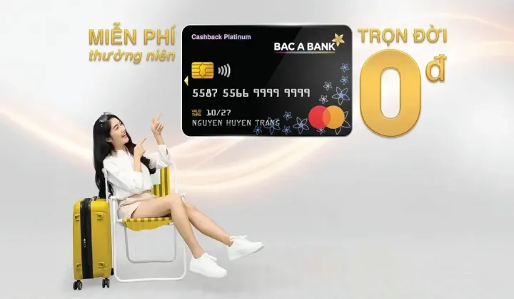 Bac A Bank miễn nhiều loại phí dành cho chủ thẻ tín dụng quốc tế