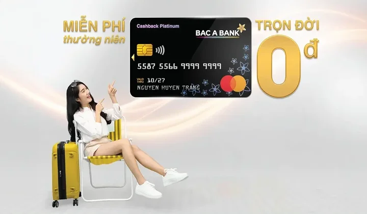 Bac A Bank miễn nhiều loại phí dành cho chủ thẻ tín dụng quốc tế