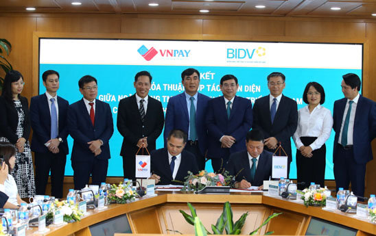 BIDV hợp tác toàn diện với VNPAY